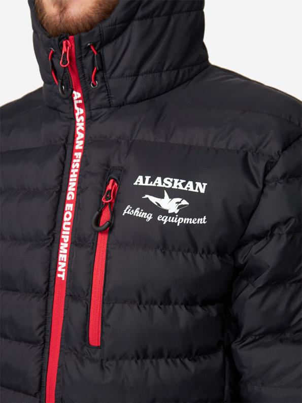 Куртка зимняя Alaskan Juneau Black, черный/красный (M) №1