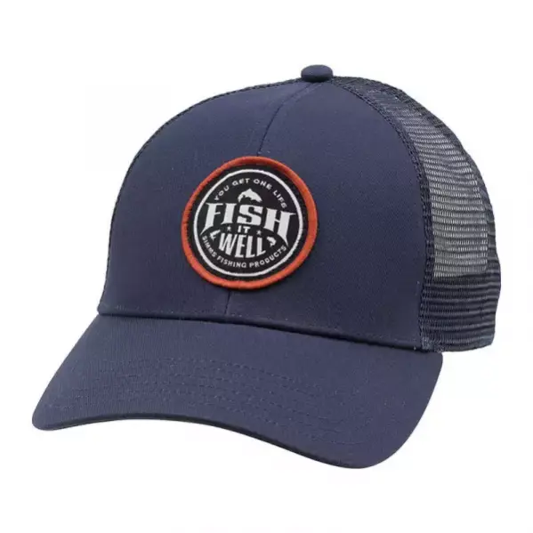 Кепка Simms Fish it Well Small Fit Trucker, Dark Moon