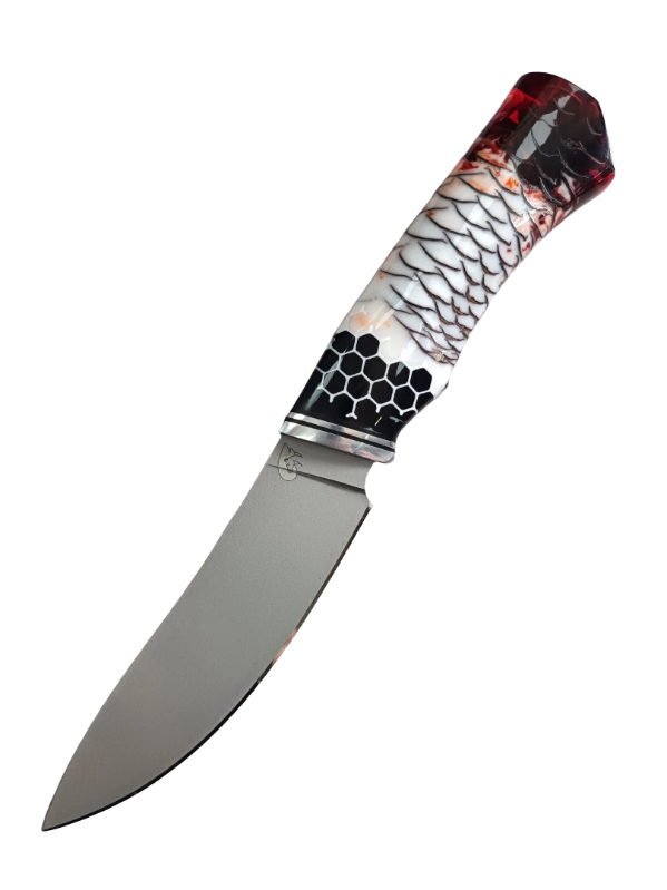 Нож Вежда Люкс (S390,стабилизированная шишка)