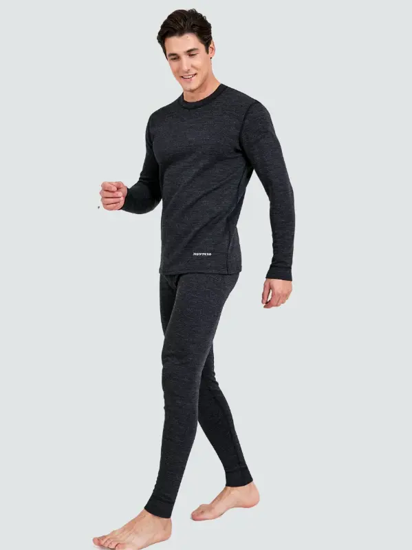 Термобелье унисекс Montero Wool Protection цв.черный №3
