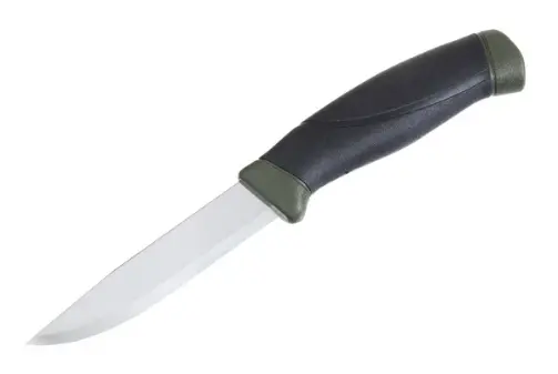 Нож Morakniv Companion MG (C), углеродистая сталь, цвет хаки