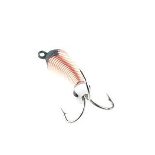 Черт-банан витой медный с бисером 7х2мм 312B