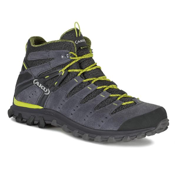 Ботинки мужские дм. треккинговые Alterra Lite GTX (Anthracite/Lime) (42)