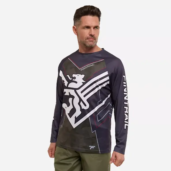 Джерси Jersey 6601 CamoShadowBlack №3