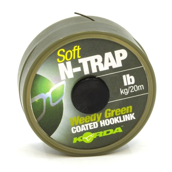 Поводковый материал N-Trap Soft  Weedy Green 