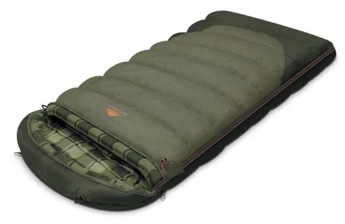 Спальный мешок Siberia Wide Plus оливковый, левый 9254.01072