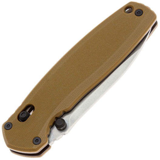 Нож складной Broadside, коричн. рук-ть, черн. клинок D2 №4