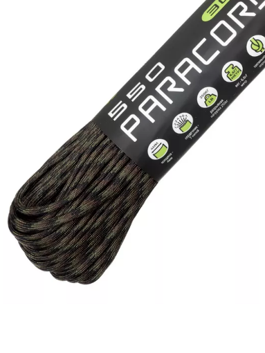 Паракорд 550 Cord nylon 30м RUS Woodland