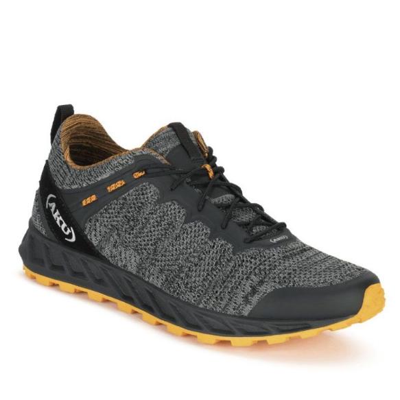 Кроссовки мужские летние Rapida Air (Black/Orange) №3
