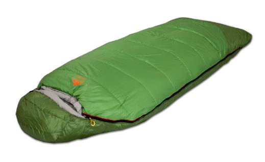 Спальный мешок Forester зеленый, левый 9230.01012