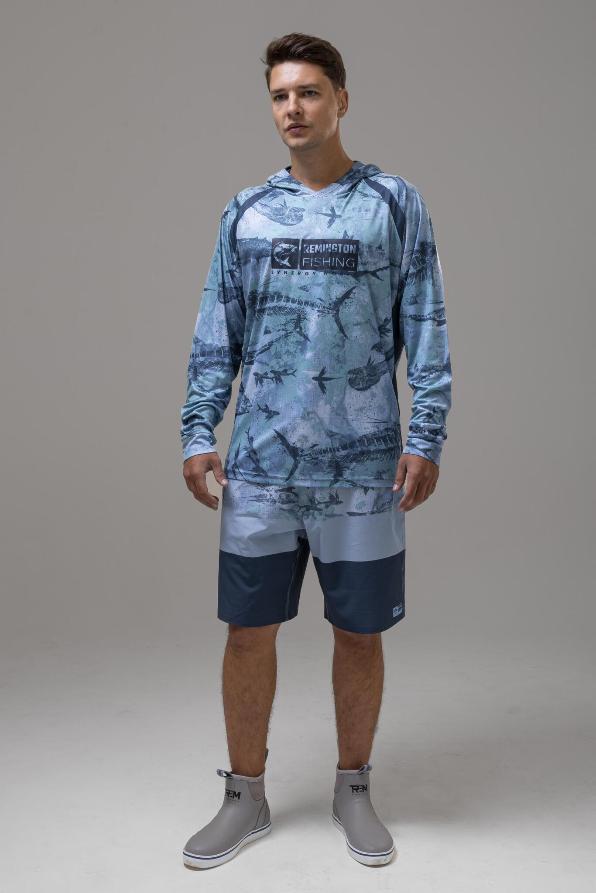 Джерси Remington Fishing Breeze Blue  (XL) №4