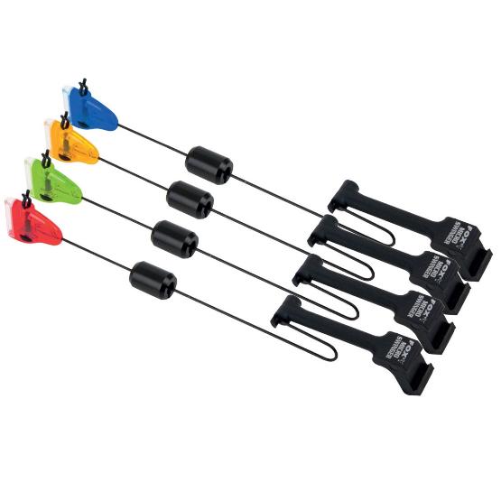 Набор мех. сигнализаторов поклевки Micro Swinger - 4 Rod Set (R,O,G,B)