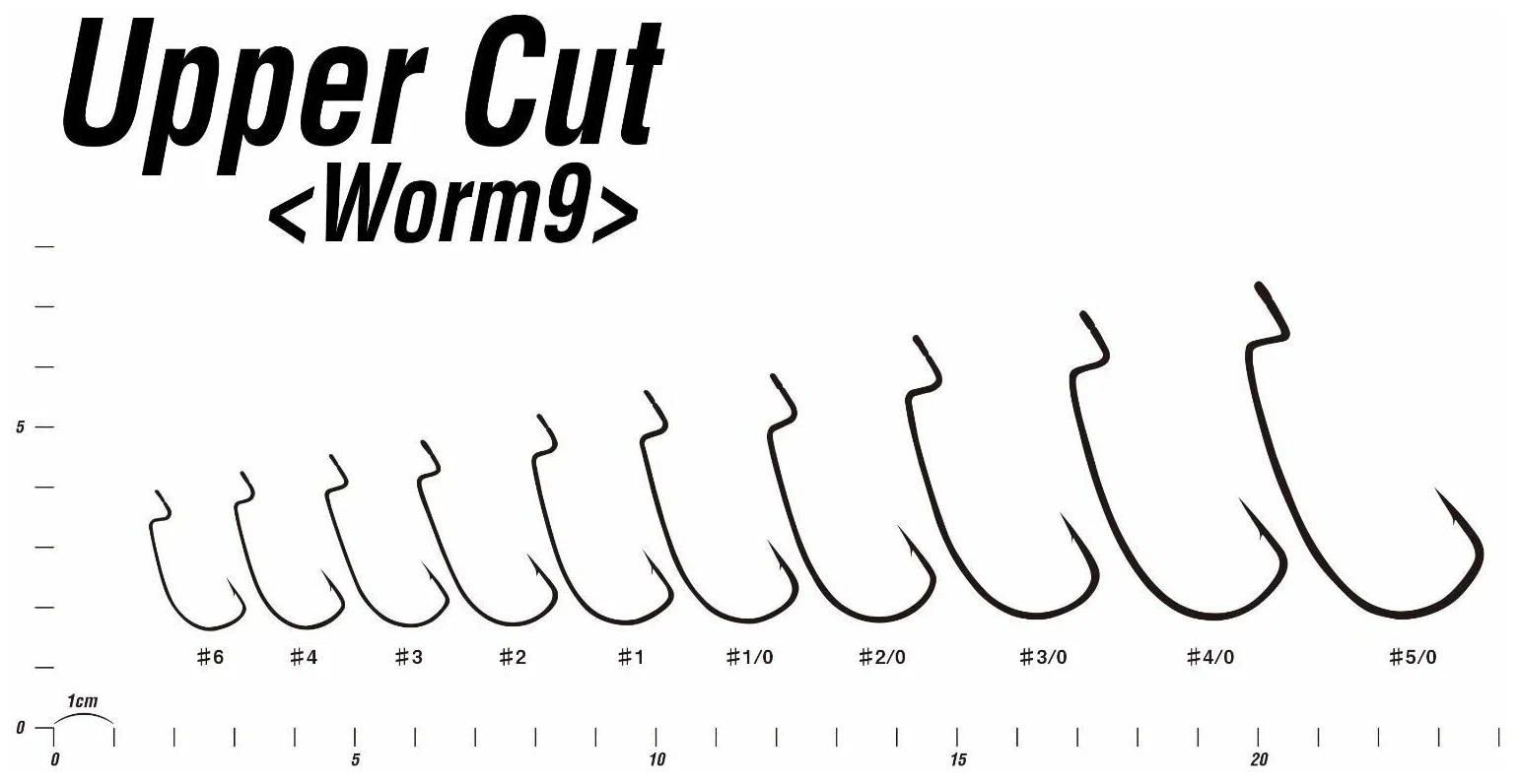 Крючок DECOY Worm 9 №3