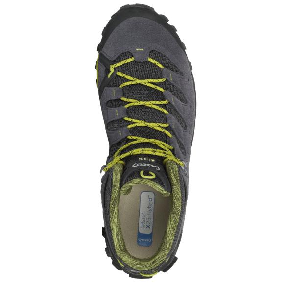 Ботинки мужские дм. треккинговые Alterra Lite GTX (Anthracite/Lime) (42) №1