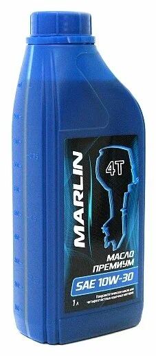 Масло Marlin Премиум 4Т, SAE 10W30 1л, полусинт.