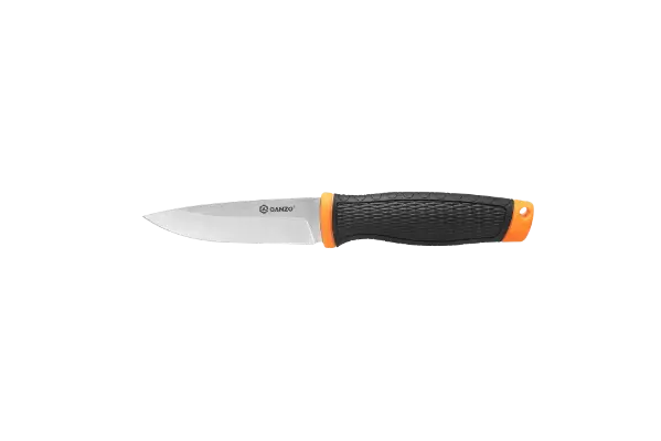 Нож туристический Ganzo G806-OR оранжевый с ножнами №2