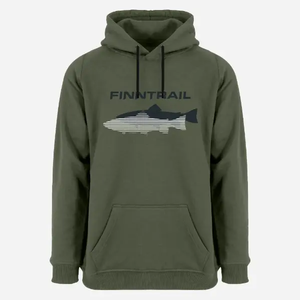 Худи Finntrail Shadow fish 6806 Khaki_N