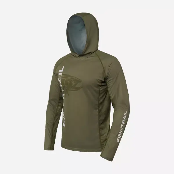 Лонгслив  Finntrail Wave Big Fish 6609 Khaki