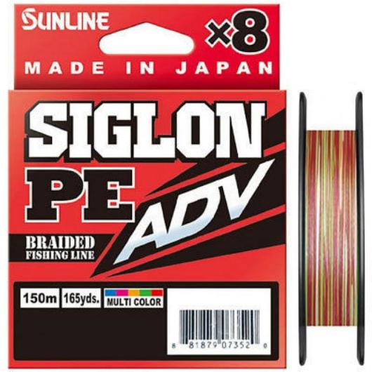 Шнур Sunline Siglon PEx8 150м Multicolor 5C