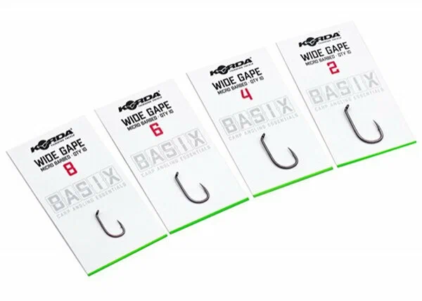 Крючки Korda Basix Wide Gape №1