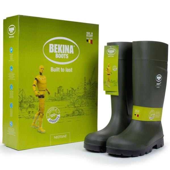 Сапоги Bekina Steplite 04 EasyGrip greeh/black №3