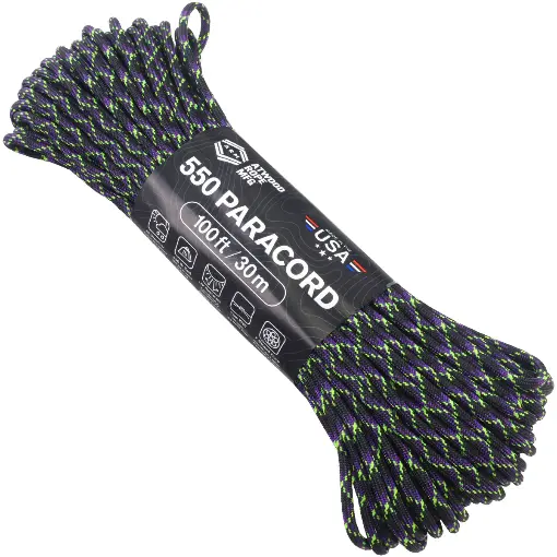 Шнур Paracord 550 Atwoodrope 100ft (Undead)