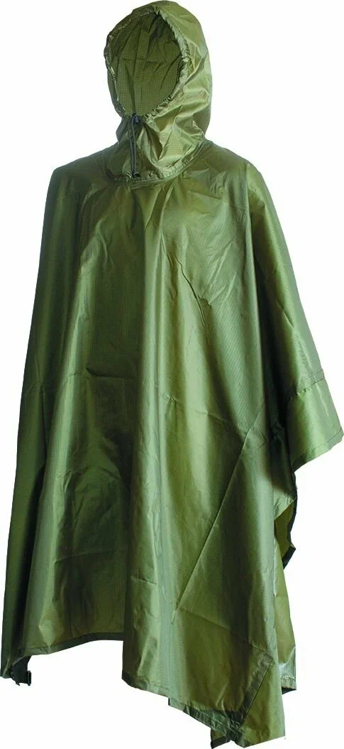 Плащ Пончо, хаки