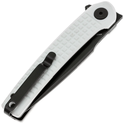 Нож складной Empery, белая рукоять G10, сталь 440B №4