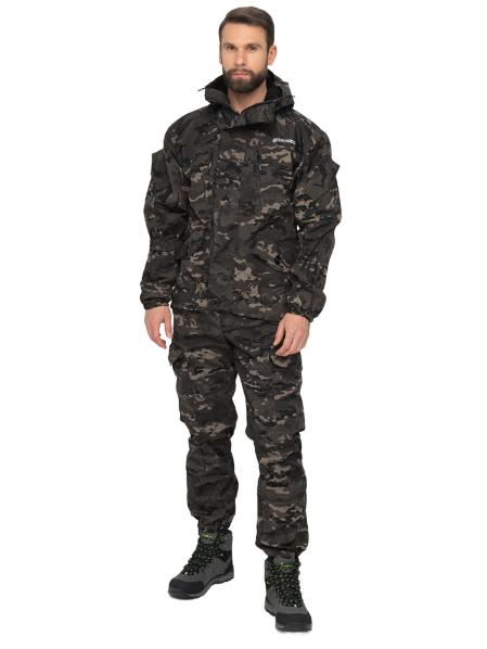 Костюм мужской Горка 5 (Россия на молнии , мультикам черный) I