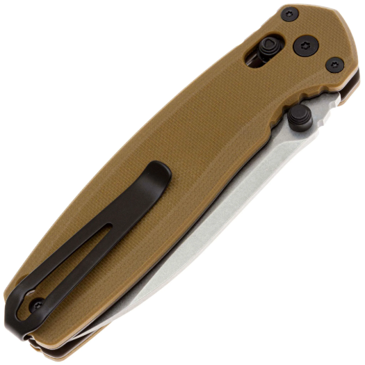 Нож складной Broadside, коричн. рук-ть, черн. клинок D2 №5