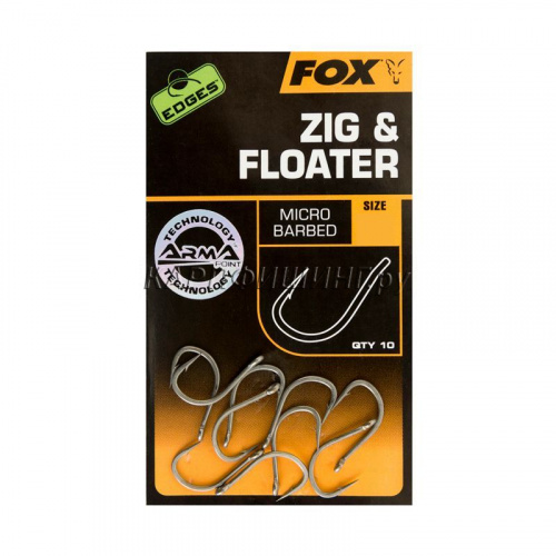 Крючки карповые EDGES Zig & Floater  №2
