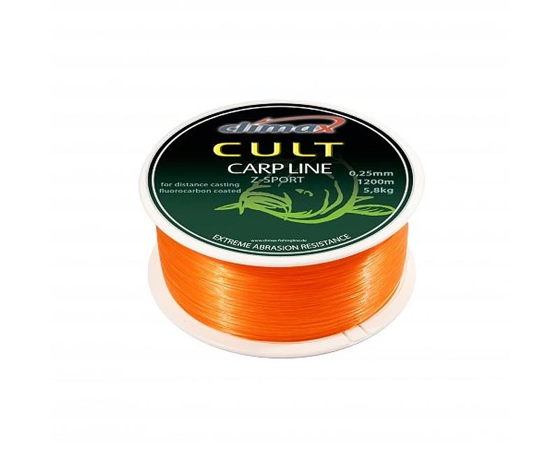 Леска Climax Cult Carp Line Z-Sport Orange