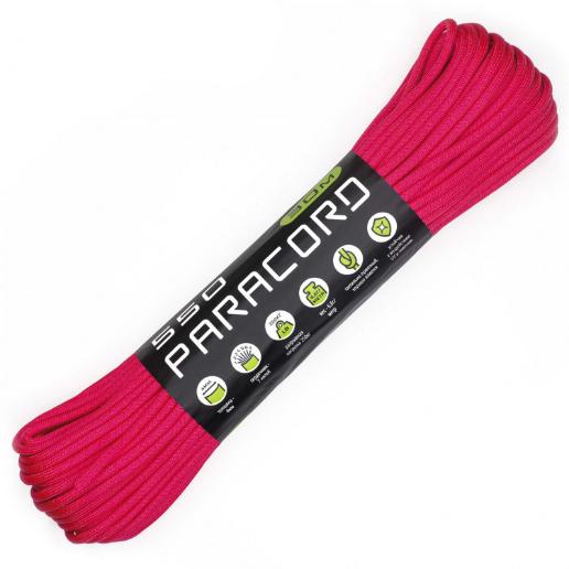 Паракорд 550 Cord nylon 30м RUS Neon Pink