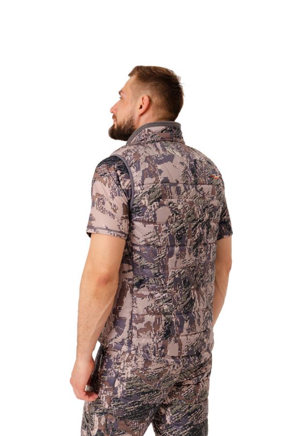 Жилет King Hunter WARM Light (Camo Gray) №1