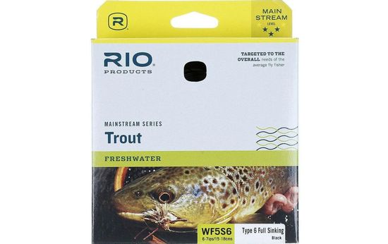 Шнур Rio Main Stream Freshwater  WF5F Lemon Green