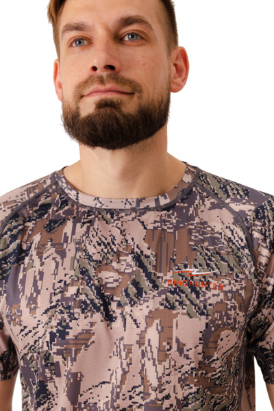 Футболка King Hunter Volition (Camo Gray)  №4