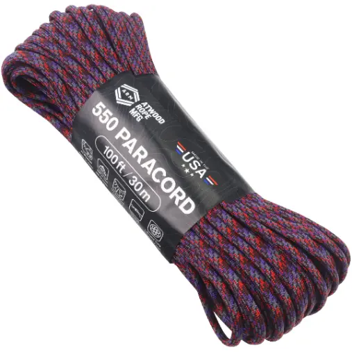 Шнур Paracord 550 Atwoodrope 100ft (Apocalypse)