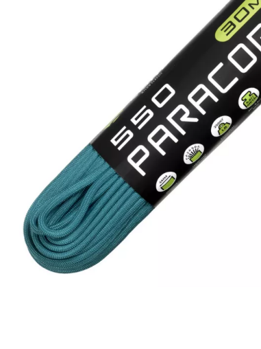 Паракорд 550 Cord nylon 30м RUS Aquamarine