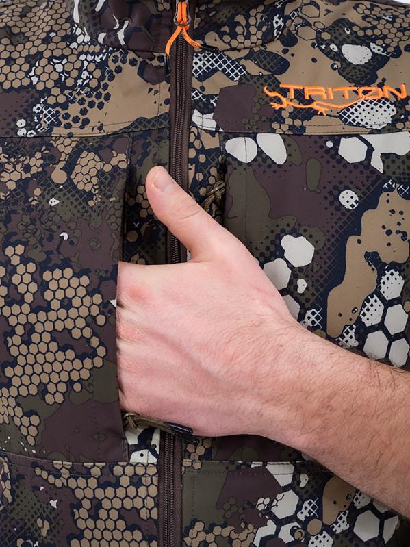 Жакет Ridge (softshell, бежевый) №2