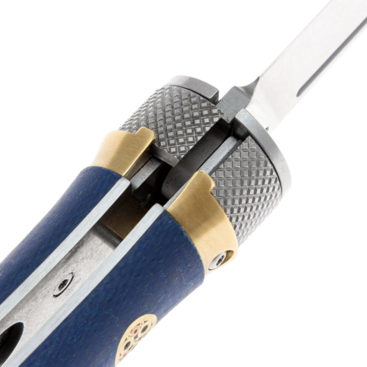 Нож склад. Кабальеро-01 син. микарта D2 №2