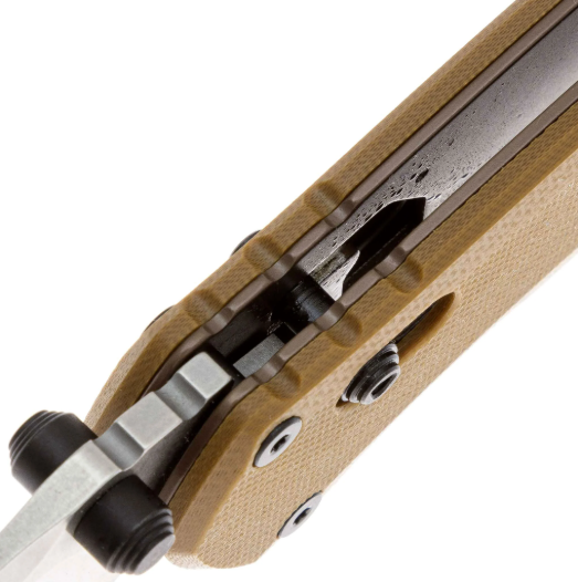 Нож складной Broadside, коричн. рук-ть, черн. клинок D2 №3