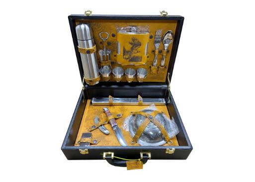 Набор подарочный 01-4м/0,5 (рыжая кожа) №1