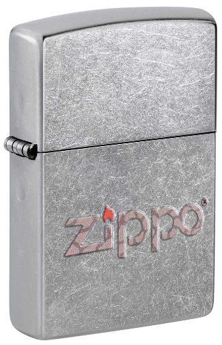 Зажигалка Zippo 207 Snakeskin Zippo Logo