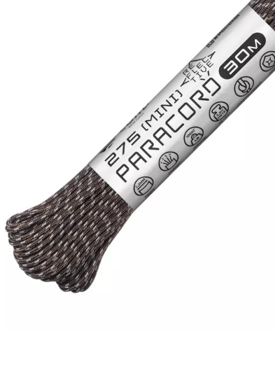 Паракорд 275 (мини) Cord nylon 30м RUS  световозвращающий Brown