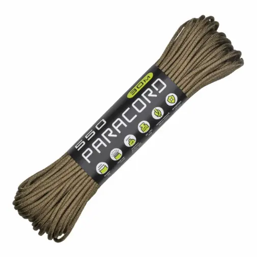 Паракорд 550 Cord nylon 30м RUS Coyote