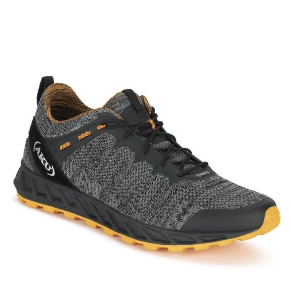 Кроссовки мужские летние Rapida Air (Black/Orange)