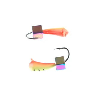 Банан цветной с квадратом хамелеон 7х2мм 3822M