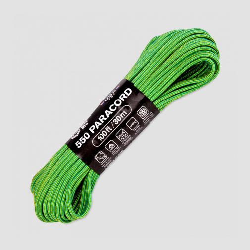 Шнур Paracord 550 Atwoodrope 100ft (Treefrog)