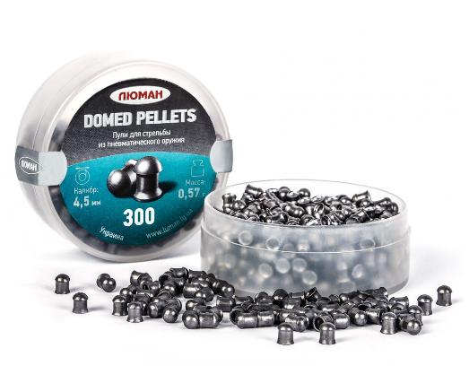 Пуля пневм. Люман Domed pellets 4,5 мм, 0,57 г (300 штук)