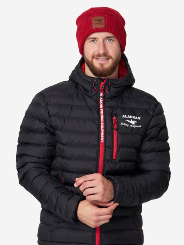 Куртка зимняя Alaskan Juneau Black, черный/красный (M)